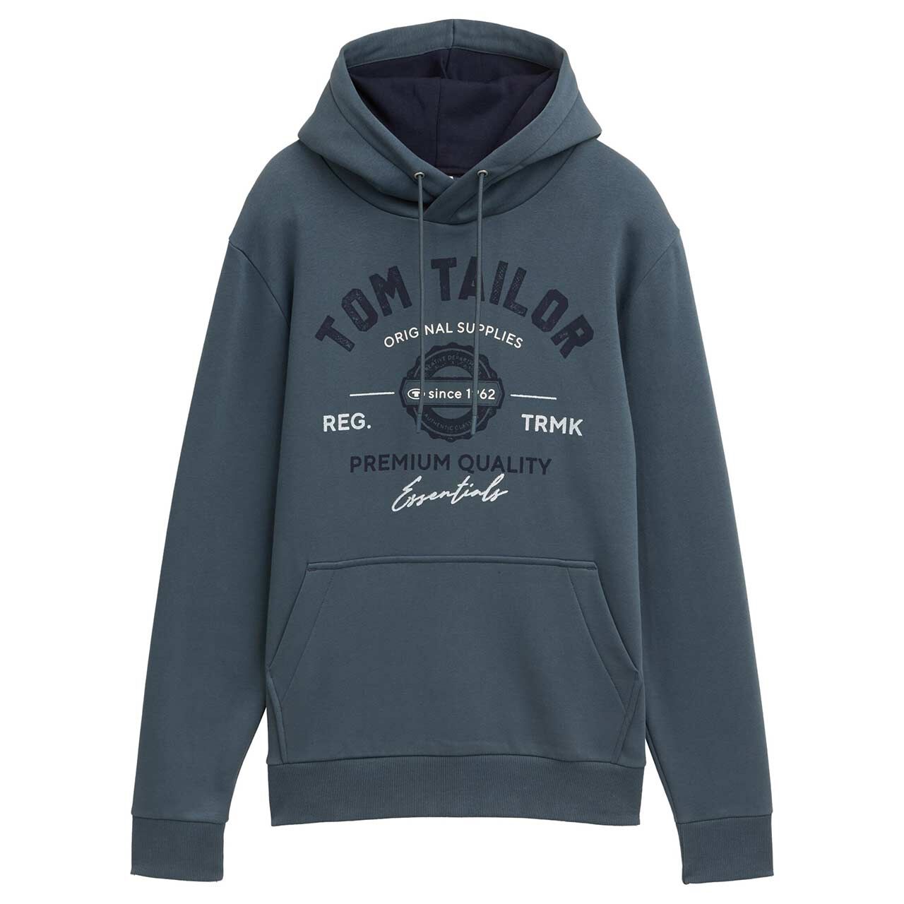 Tom Tailor Herren Hoodie Sweatshirt stormy blue