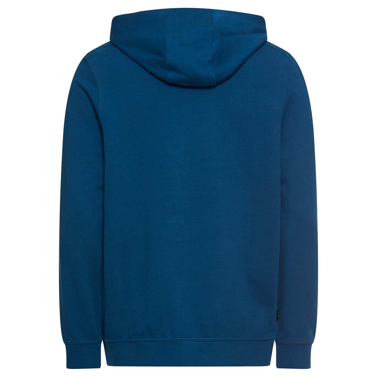 Herren Hoodie Sweatshirt von Camel active in Petrol mit Print, Rückansicht