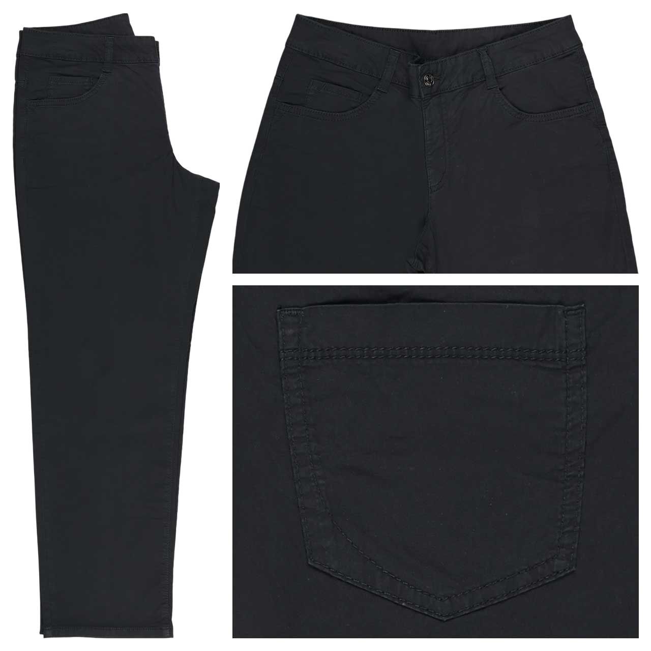 MAC Gracia Baumwollhose dark blue