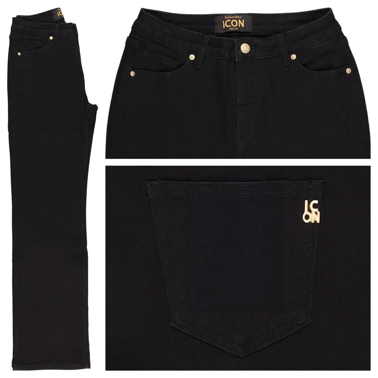 Senoritas ICON Pink Gin Jeans black
