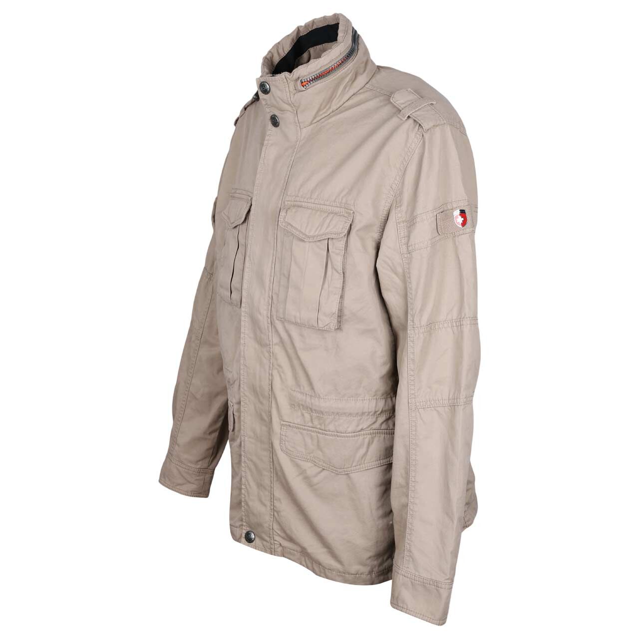 Herren Jacke Colonel von Wellensteyn in Beige, Seitenansicht