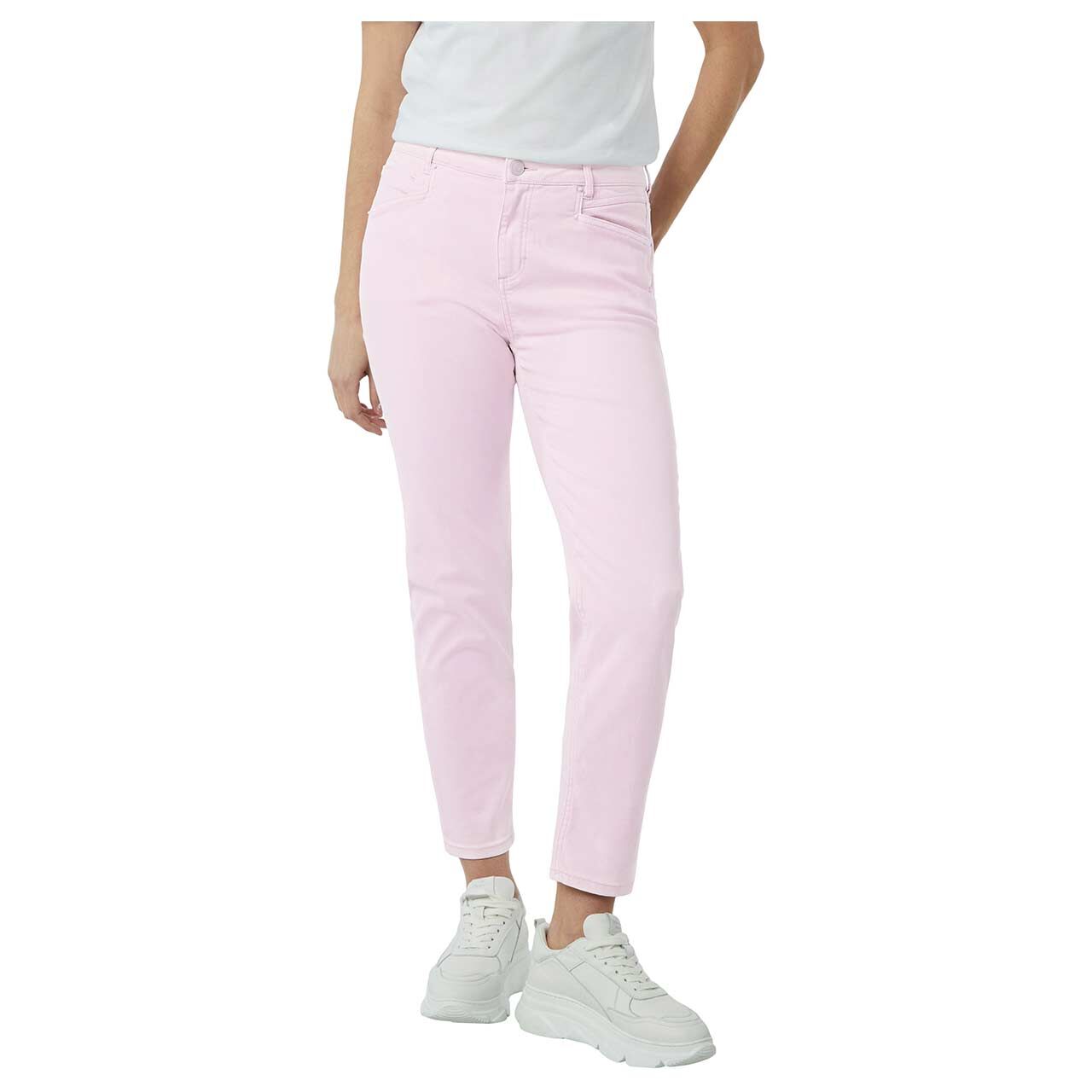 Comma Damen Ankle Jeans lilac pink