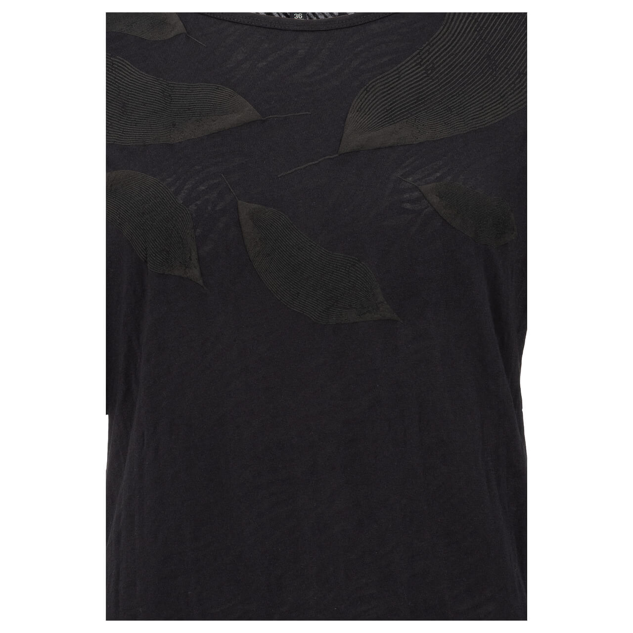 Soquesto T-Shirt für Damen in Dunkelgrau mit Print, FarbNr.: 2860