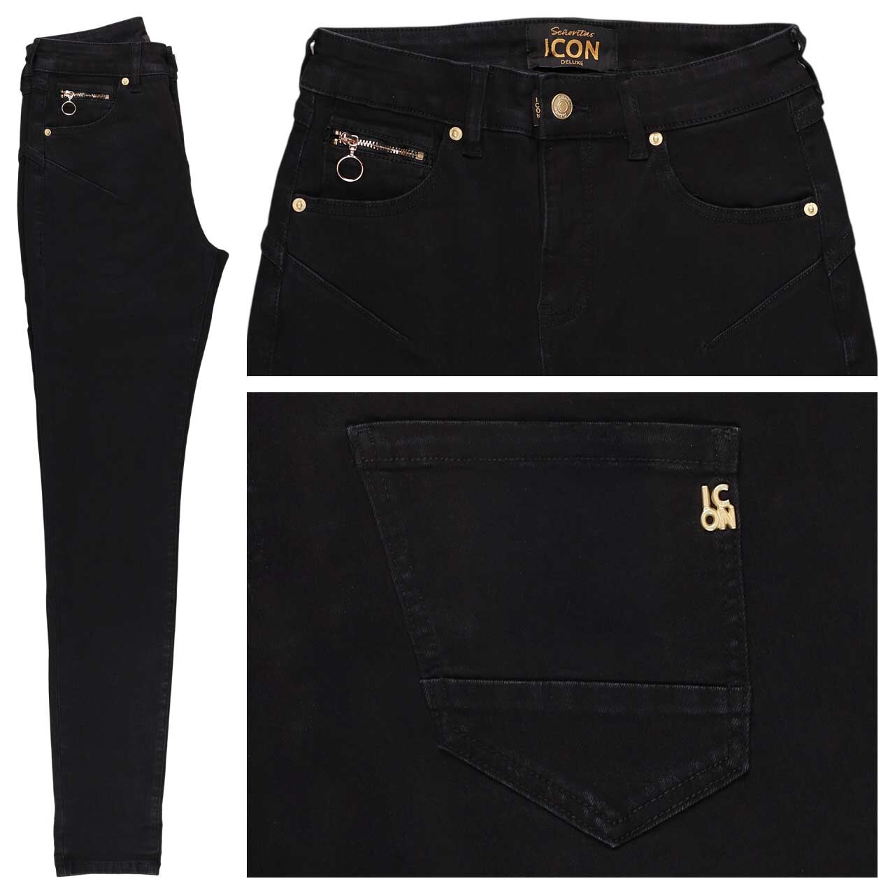 Senoritas ICON California Sunrise Jeans black
