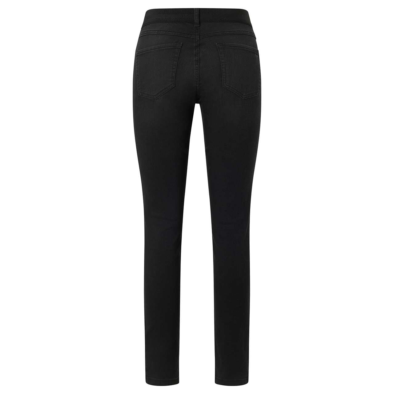 Damenjeans One Size von Angels in Dunkelgrau, Rückansicht