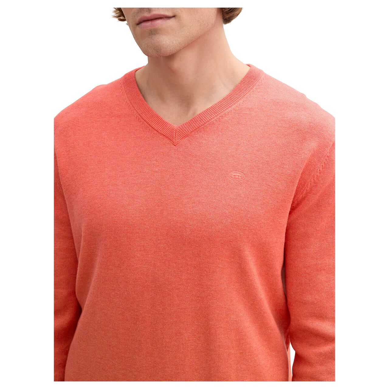 TOM TAILOR Herren Basic T-Shirt Mit V-Ausschnitt – Regular Fit, Weicher Jersey