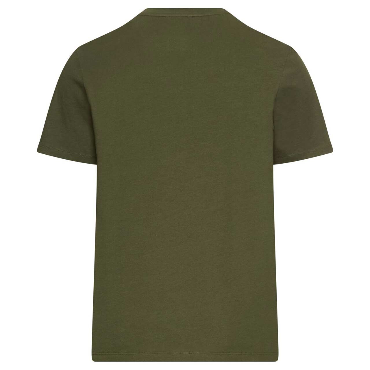 Herren T-Shirt von Camel active in Dunkelgrün mit Print, Rückansicht