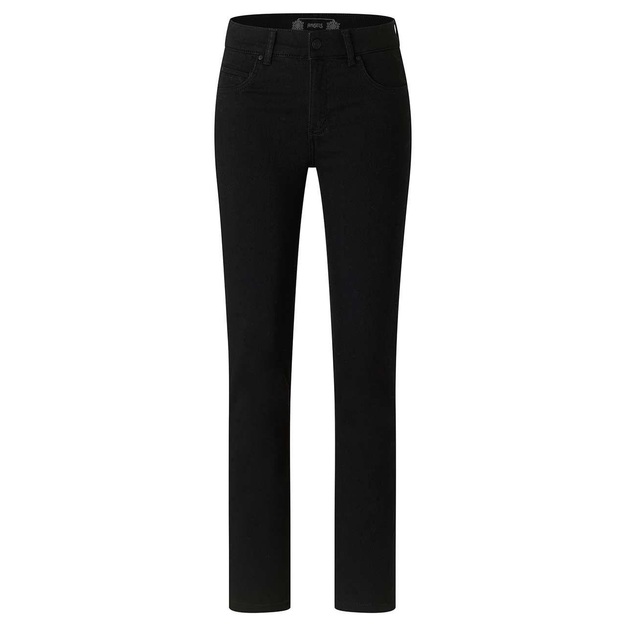 Damenjeans Cici von Angels in Schwarz, Vorderansicht