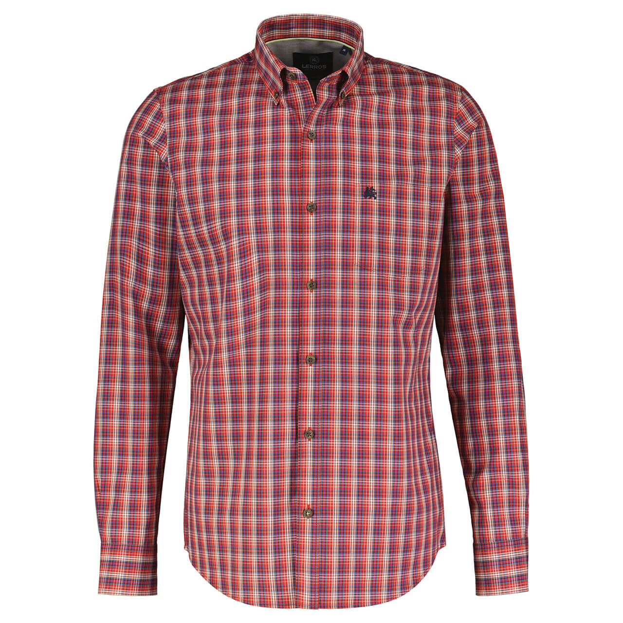 Lerros Herren Langarm Hemd urban red Lerros Herren Langarm Hemd urban red