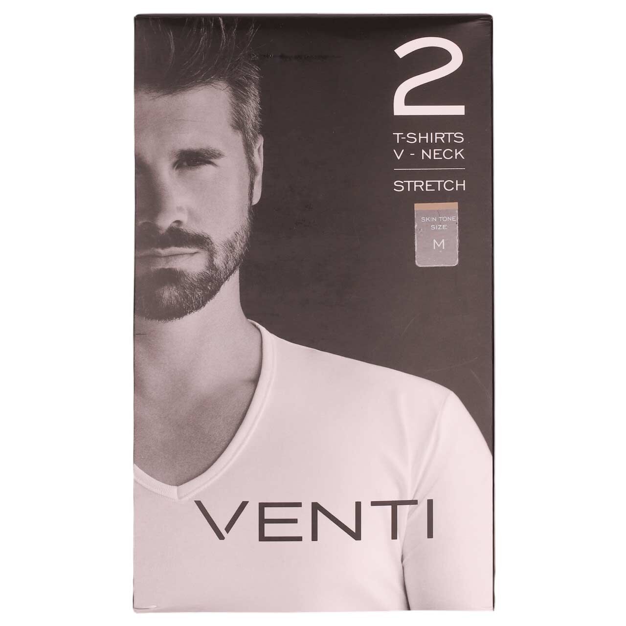 Herren T-Shirts Venti von Casa Moda in Beige, Ansicht Verpackung