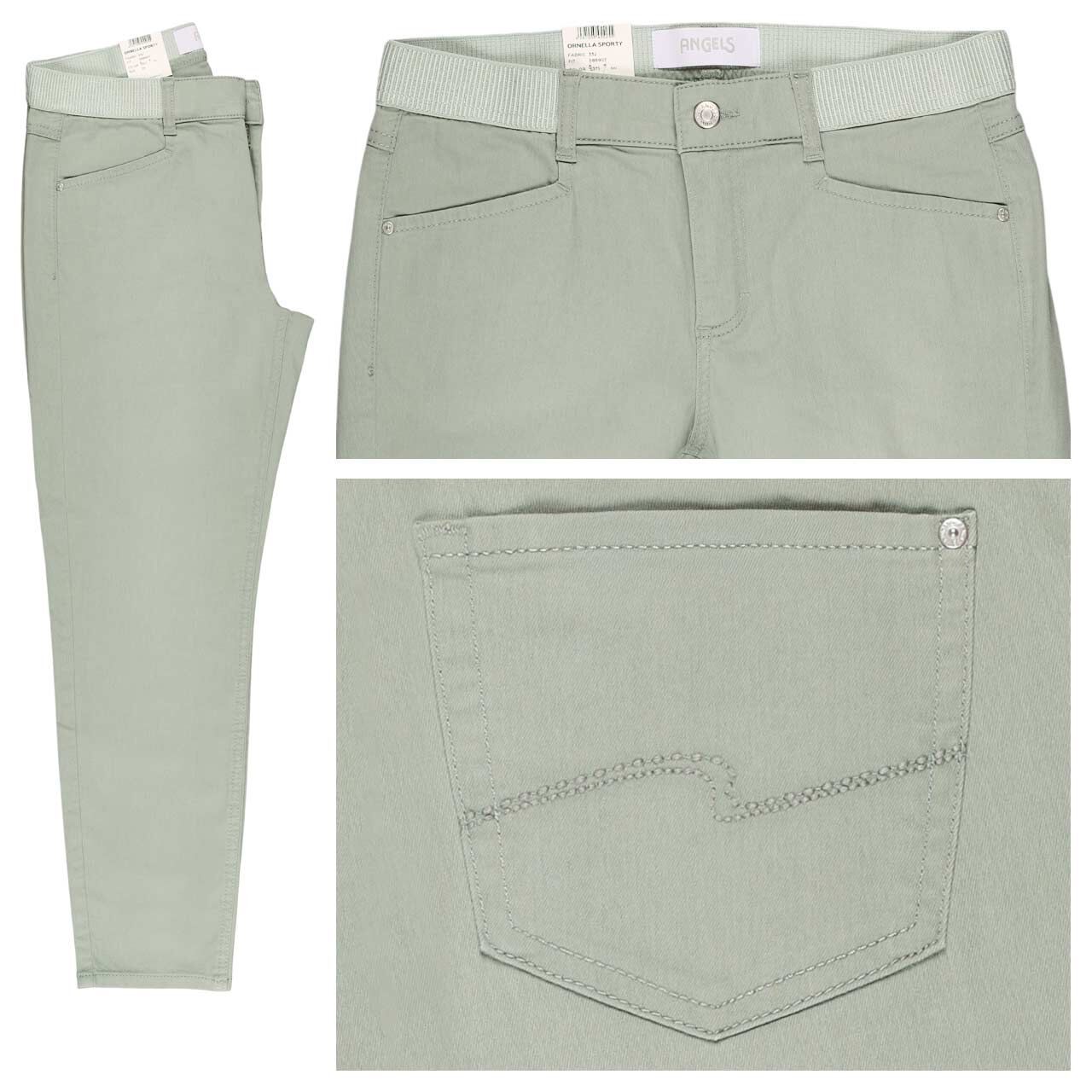 Angels Ornella Sporty 7/8 Jeans jade green used