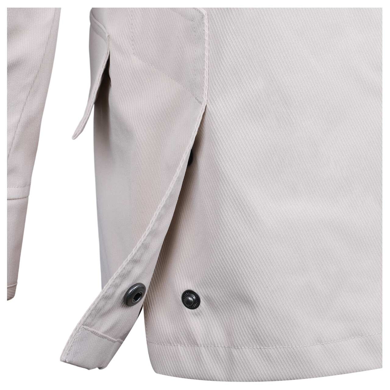Herren Jacke Golfjacke von Wellensteyn in Hellbeige, Detailansicht Saum