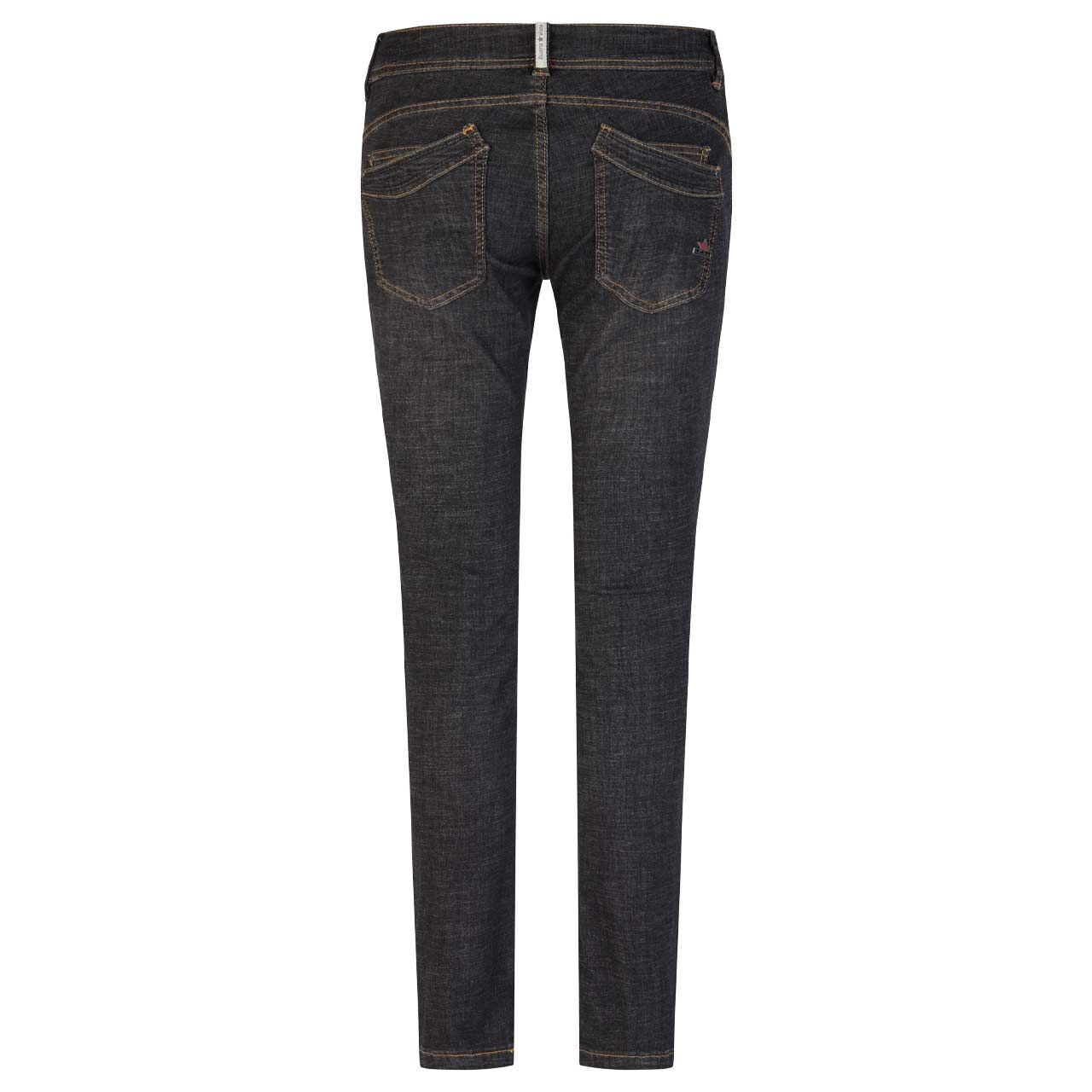 Damen Ankle Jeans Malibu Cropped Cross Denim in Dunkelblau angewaschen, Vorderansicht
