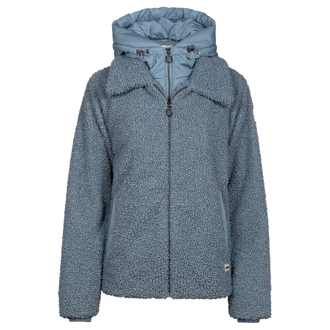 Soquesto Damen Teddyjacke stormy blue