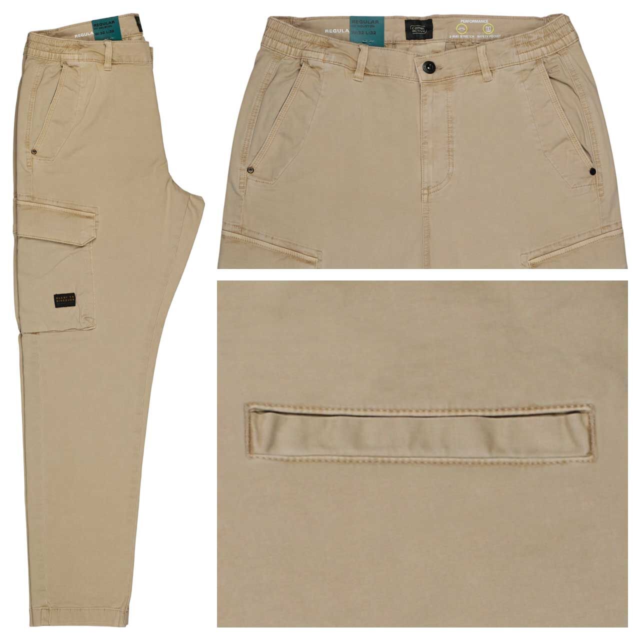 Camel active Houston Baumwollhose Pockets light beige