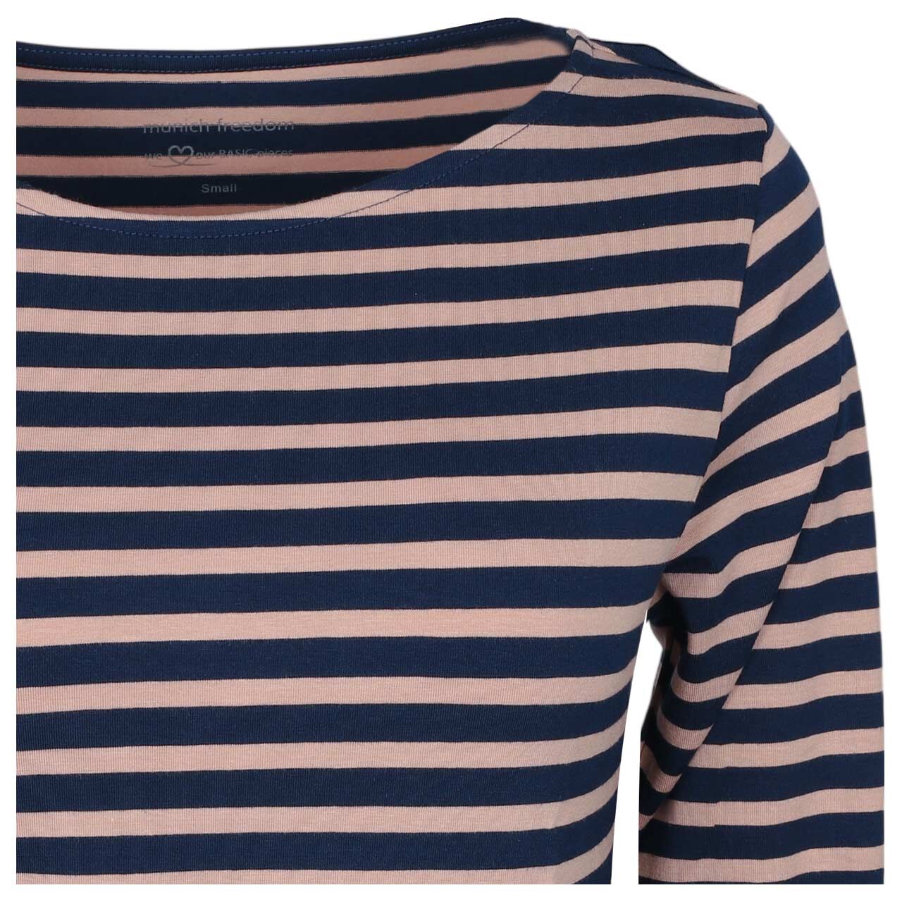 Munich Freedom Damen 3/4 Arm Shirt marine/praline