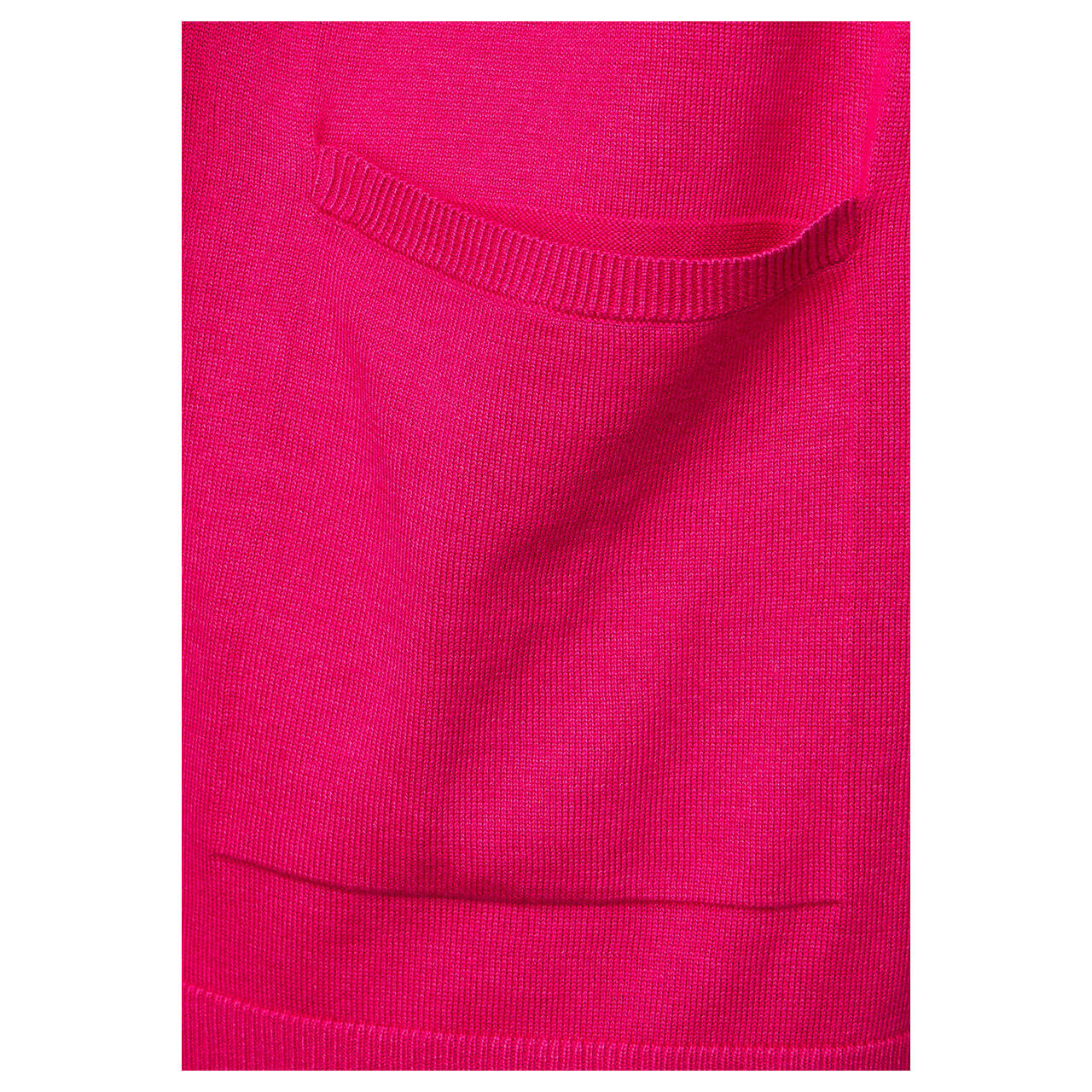 Cecil Damen Long Strickjacke Basic Open Cardigan cool pink