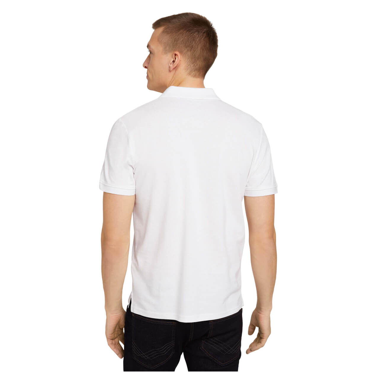 Tom Tailor Poloshirt für Herren in Weiß, FarbNr.: 20000