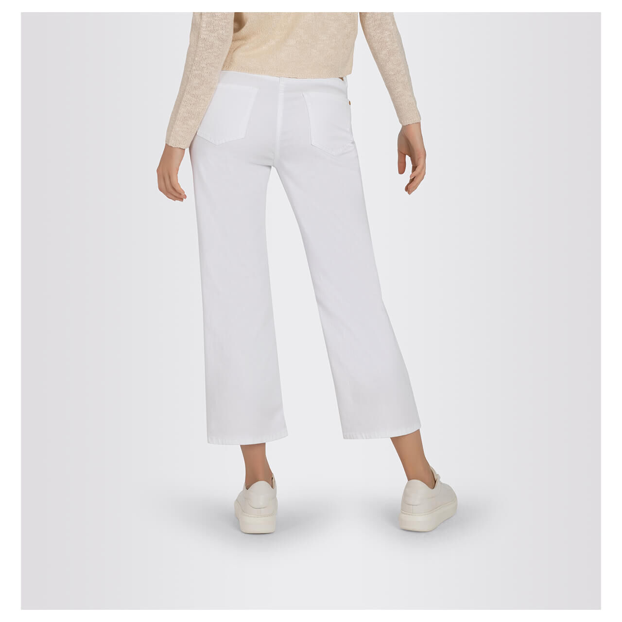 MAC Culotte 7/8 Jeans white denim