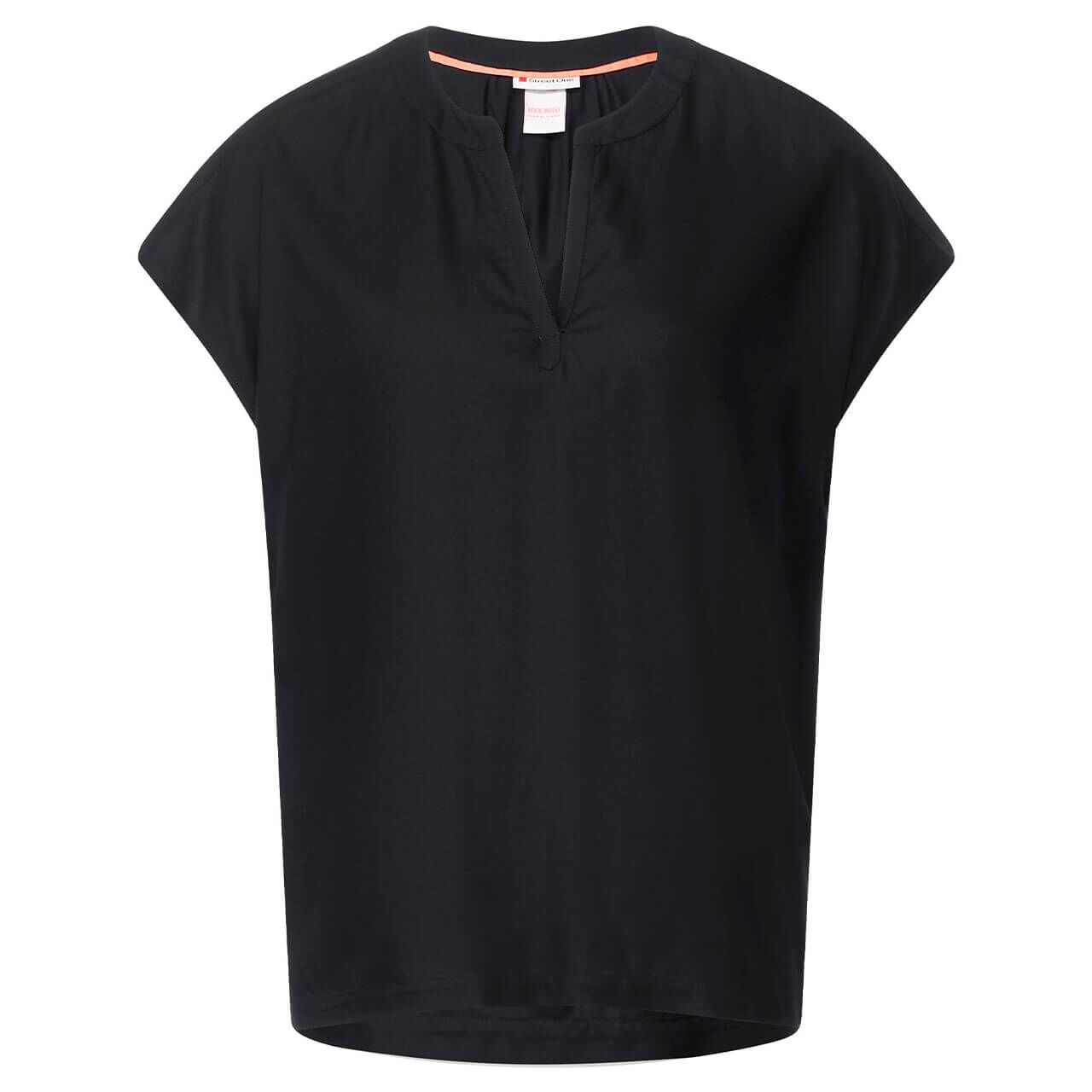Street One Damen Kurzarm Bluse deep black Street One Damen Kurzarm Bluse deep black