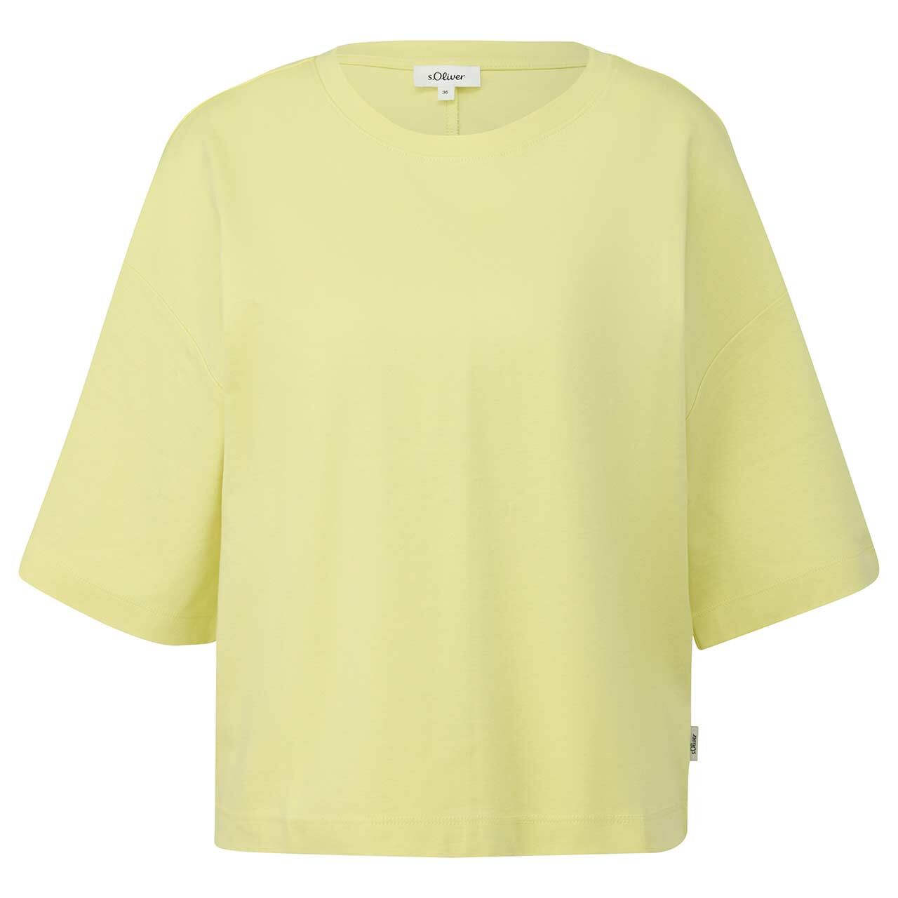 s.Oliver Damen T-Shirt electric lime