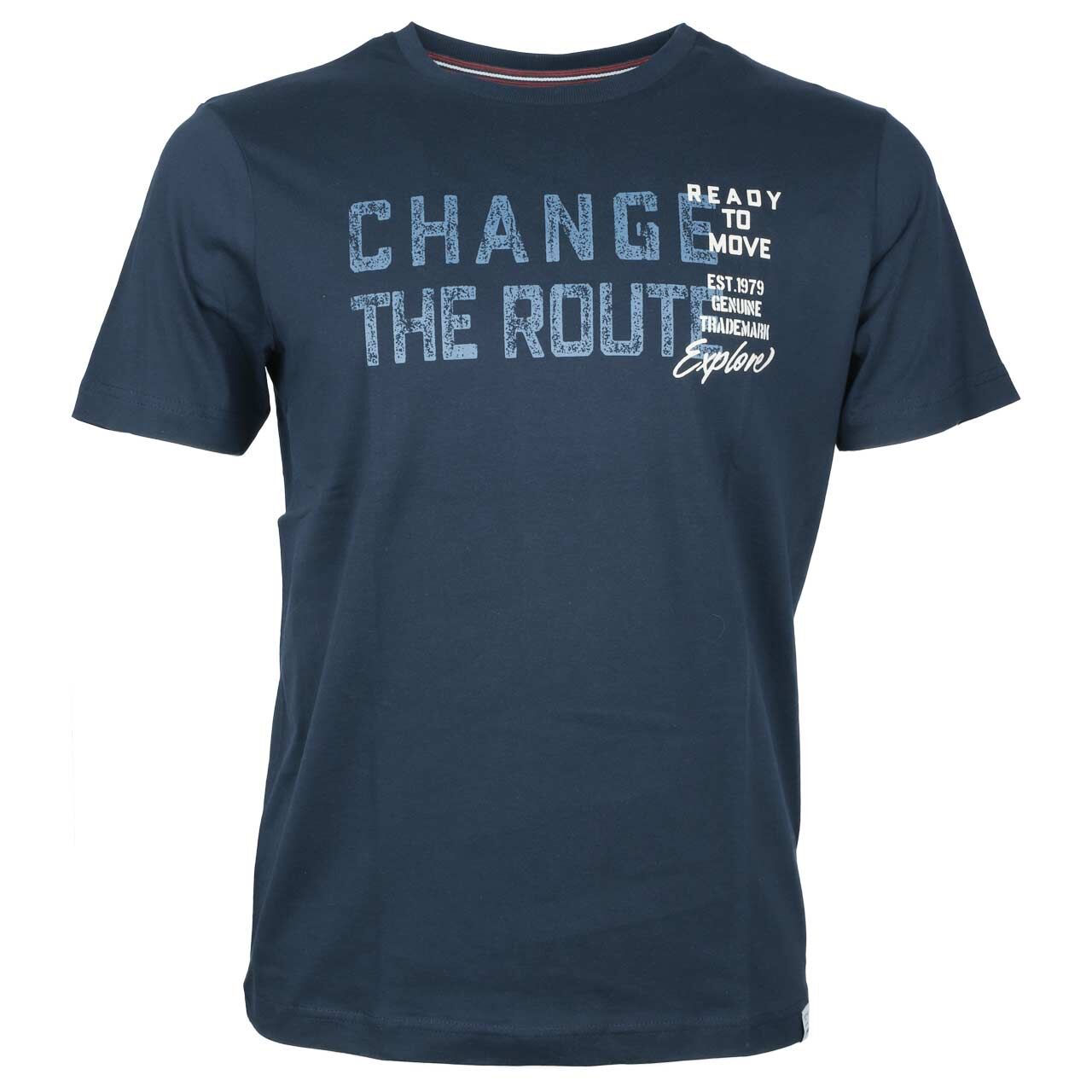 Lerros Herren T-Shirt navy printed