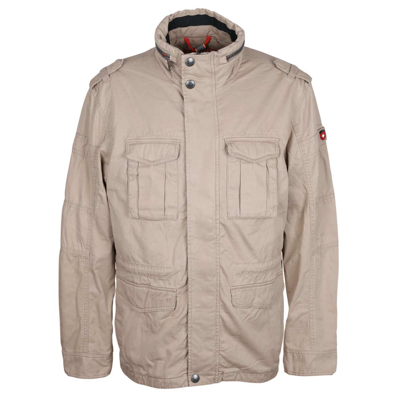 Herren Jacke Colonel von Wellensteyn in Beige, Vorderansicht