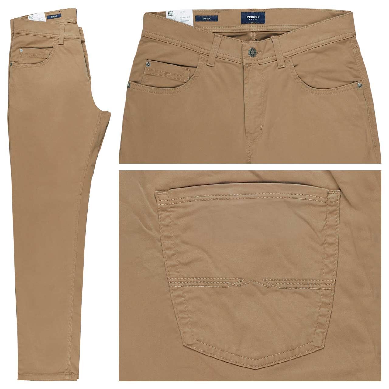 Pioneer Rando Baumwollhose otter brown