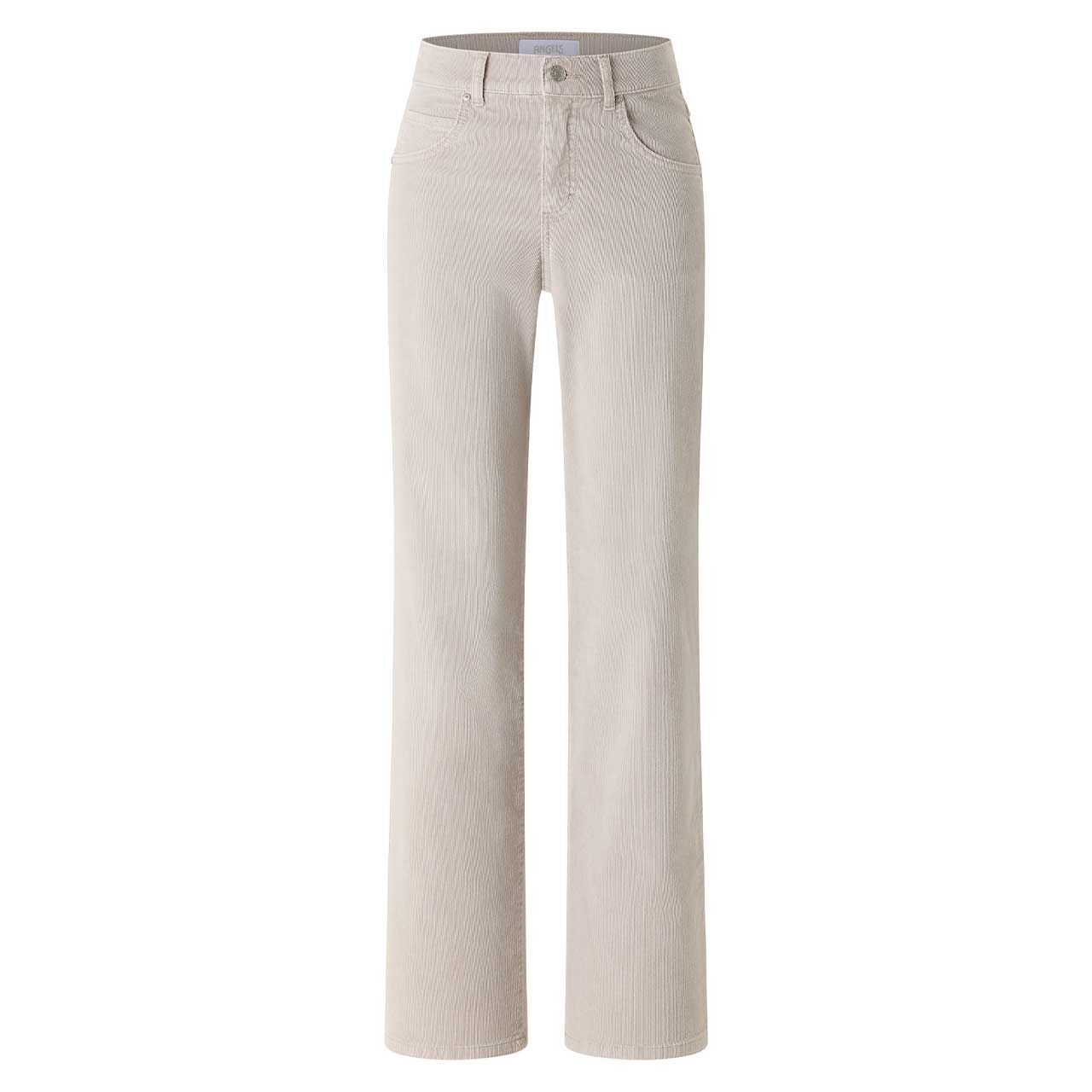 Damen Cordhose Lara von Angels in Hellbeige, Vorderansicht