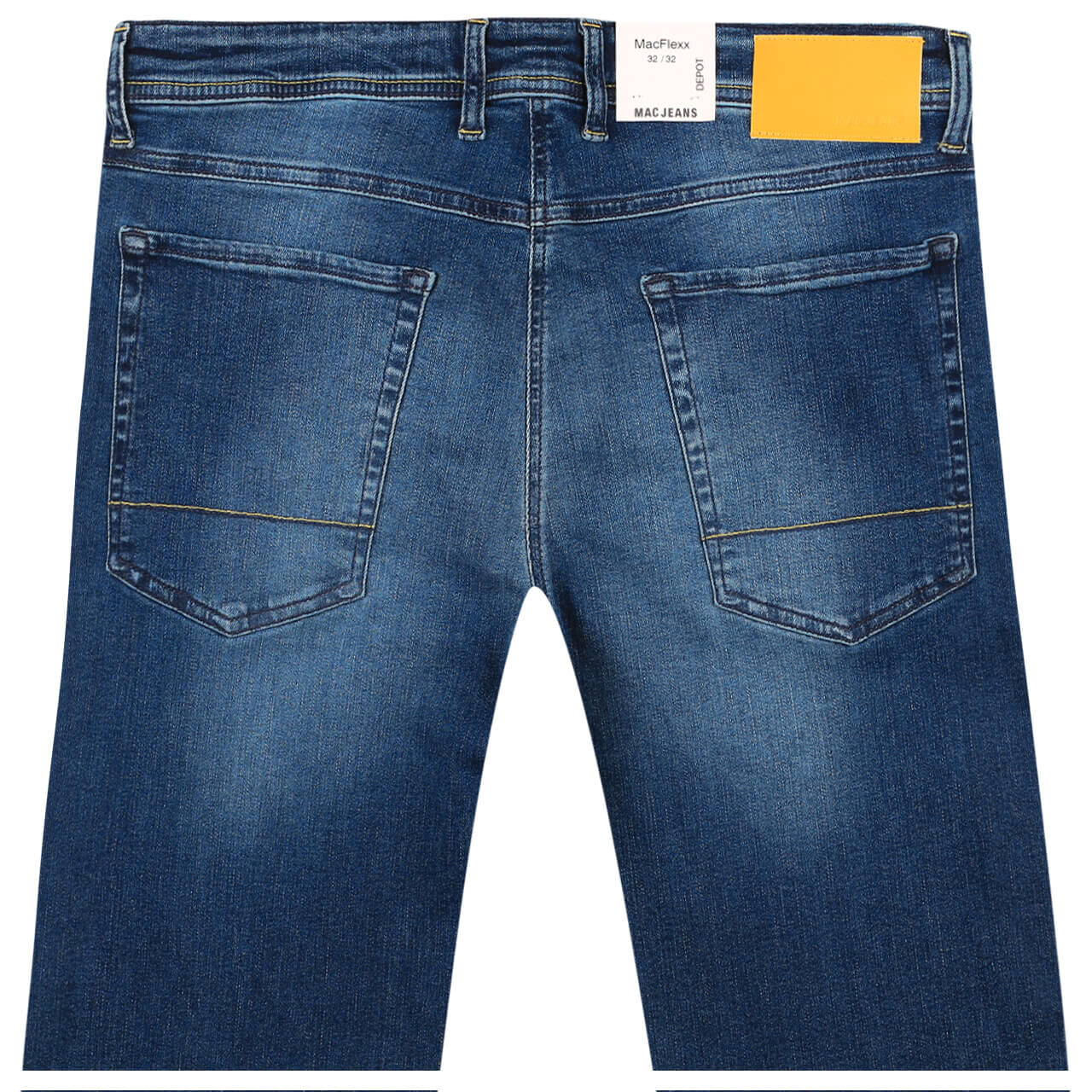 MAC Jeans Flexx für Herren in Mittelblau angewaschen, FarbNr.: H552