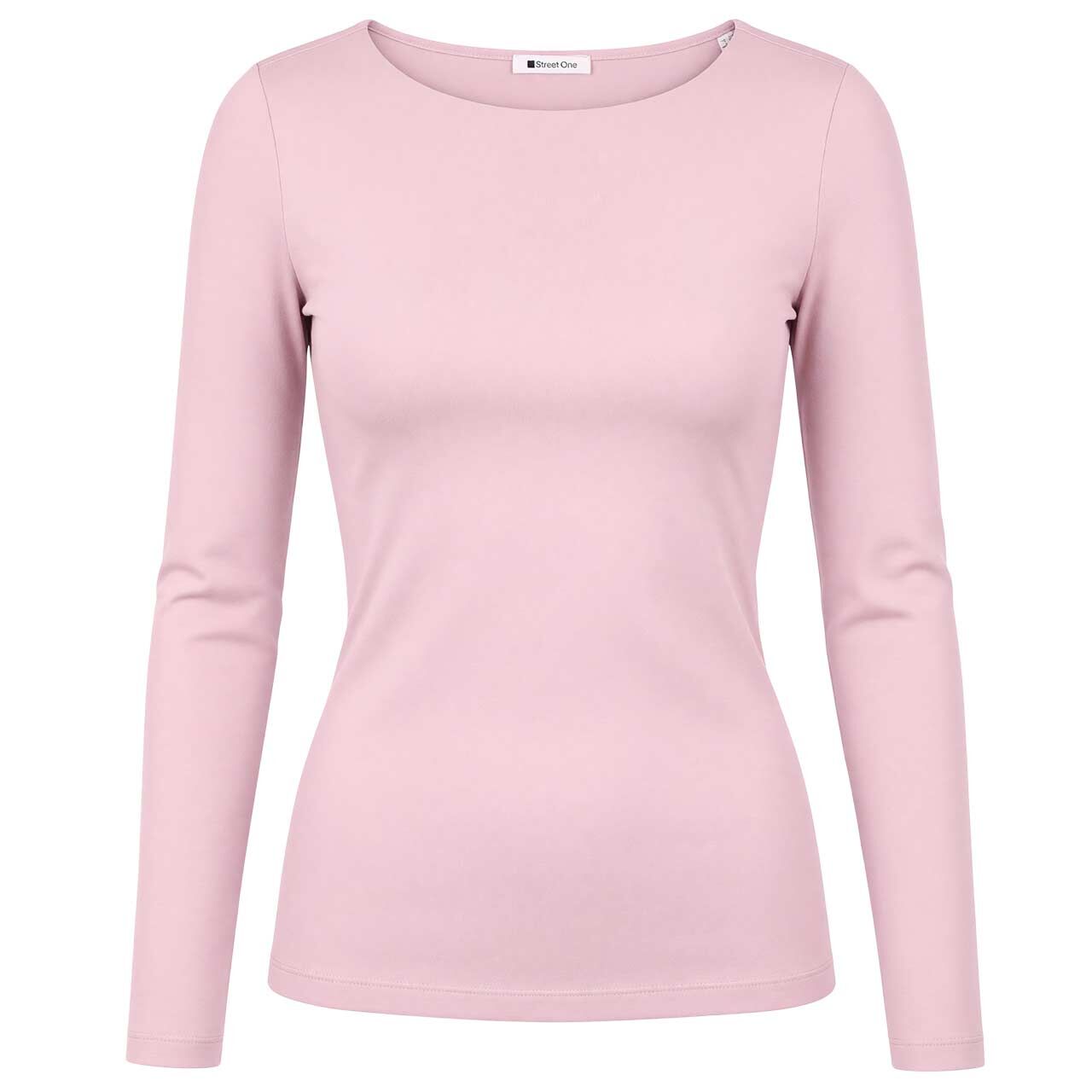 Street One Damen Langarm Shirt Lanea quiet rose