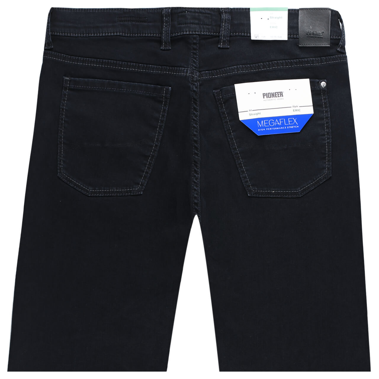 Pioneer Jeans Eric Megaflex für Herren in Schwarz-Blau, FarbNr.: 6801