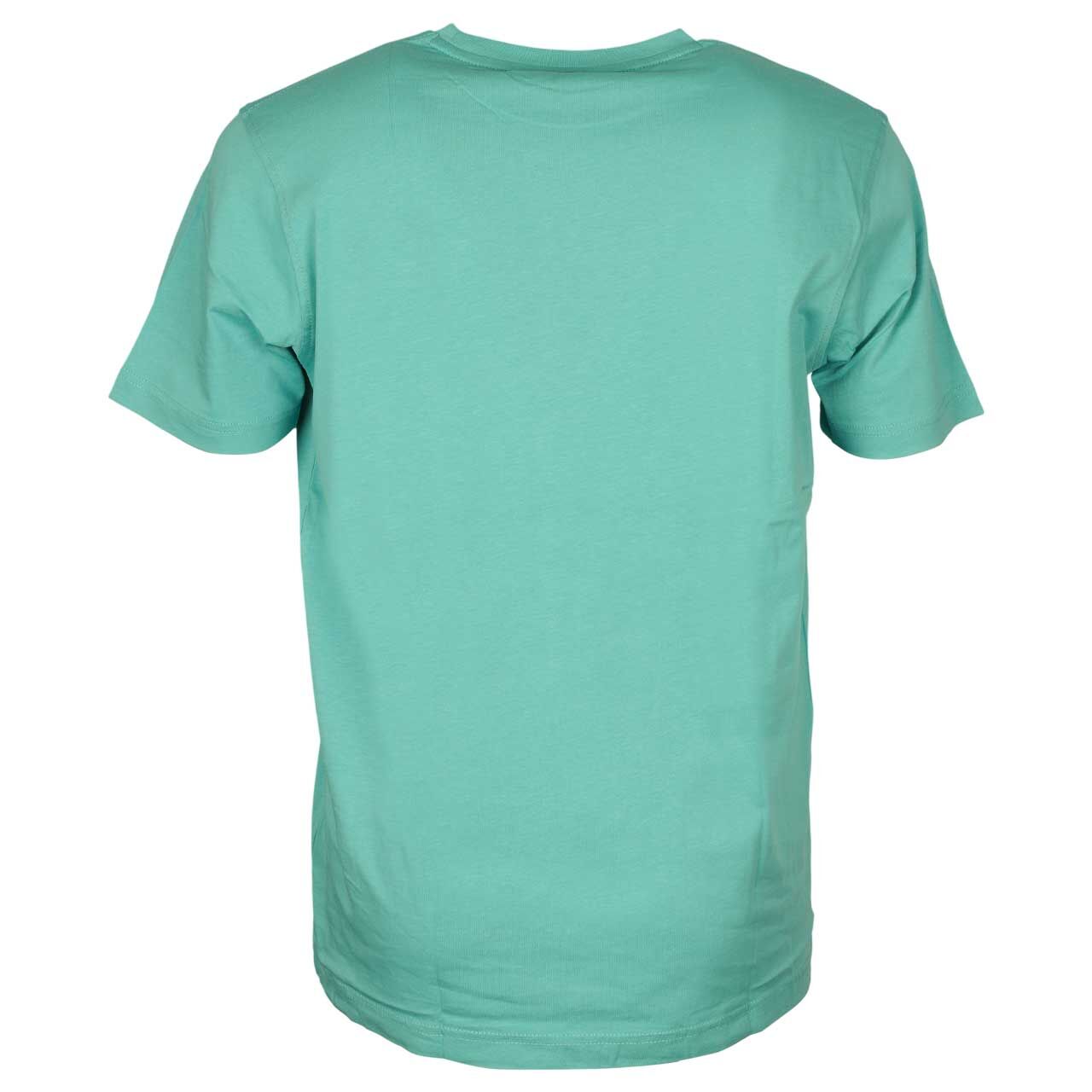 Herren T-Shirt von Lerros in Türkis, Rückansicht