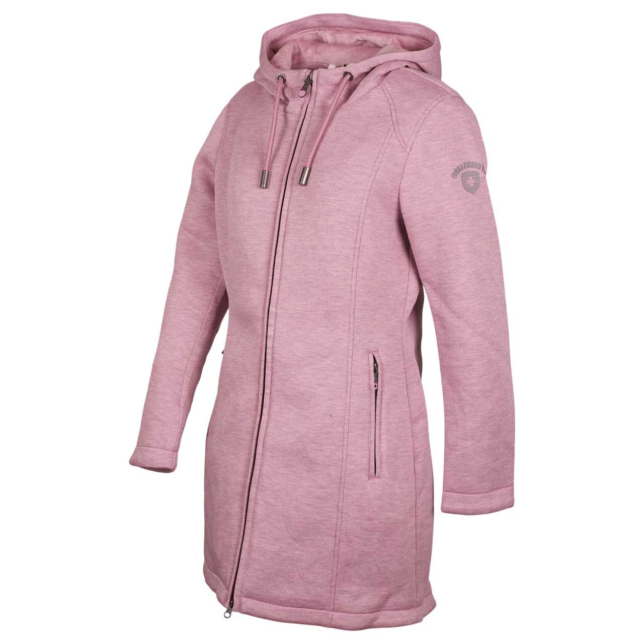 Damen Jacke Lacal von Wellensteyn in Rosa meliert, Seitenansicht