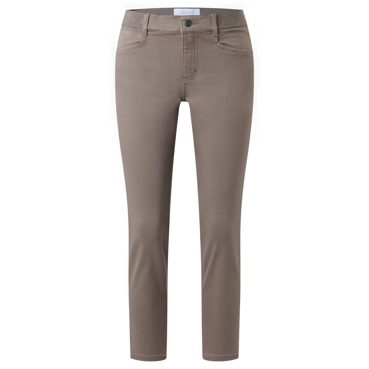 Damen 7/8 Jeans Ornella Sporty von Angels in Hellbraun, Vorderansicht