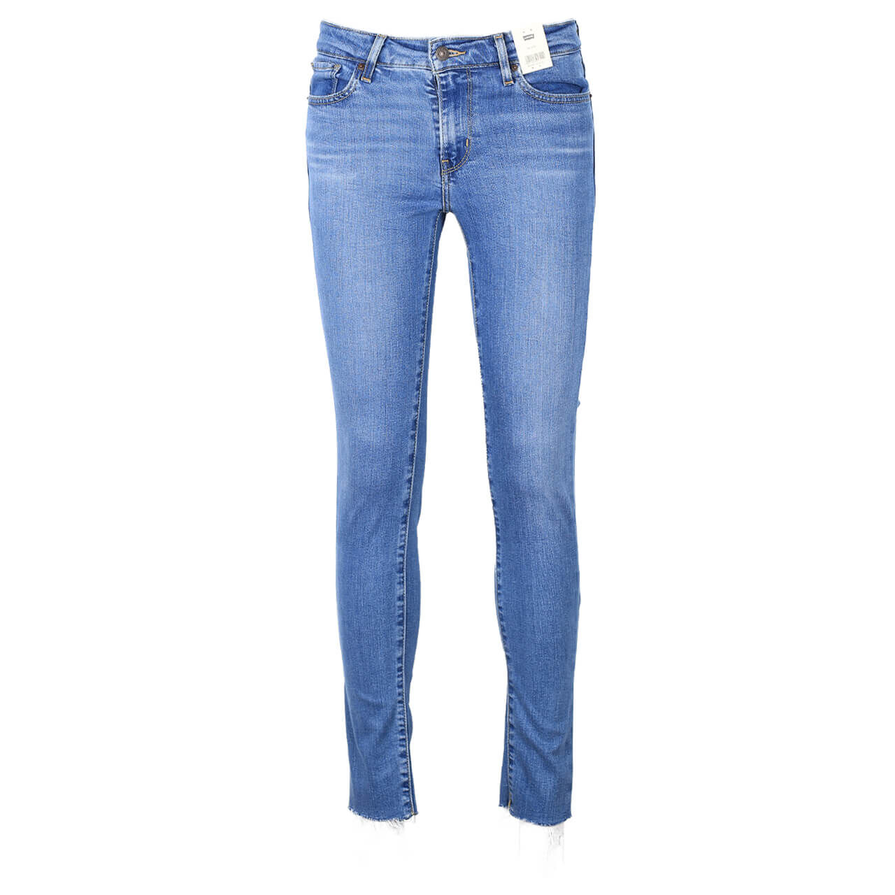 Levis Jeans 711 Skinny für Damen in Blau angewaschen, FarbNr.: 0652