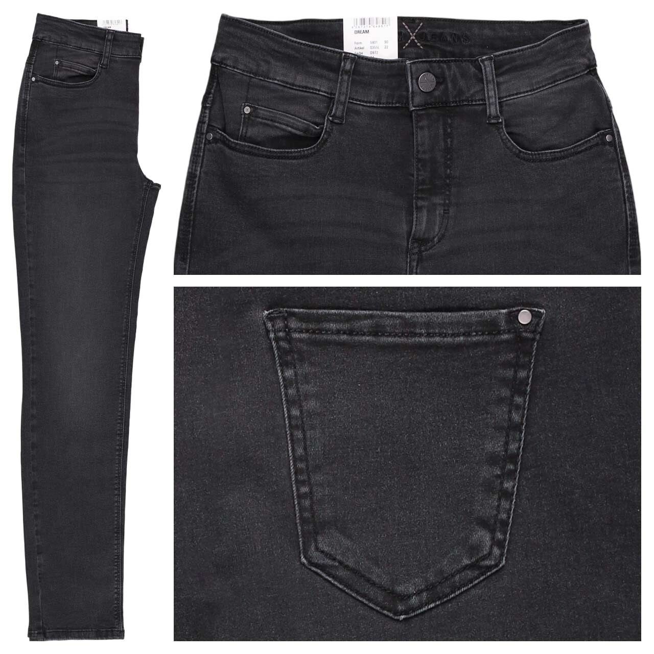 MAC Dream Jeans black fancy wash