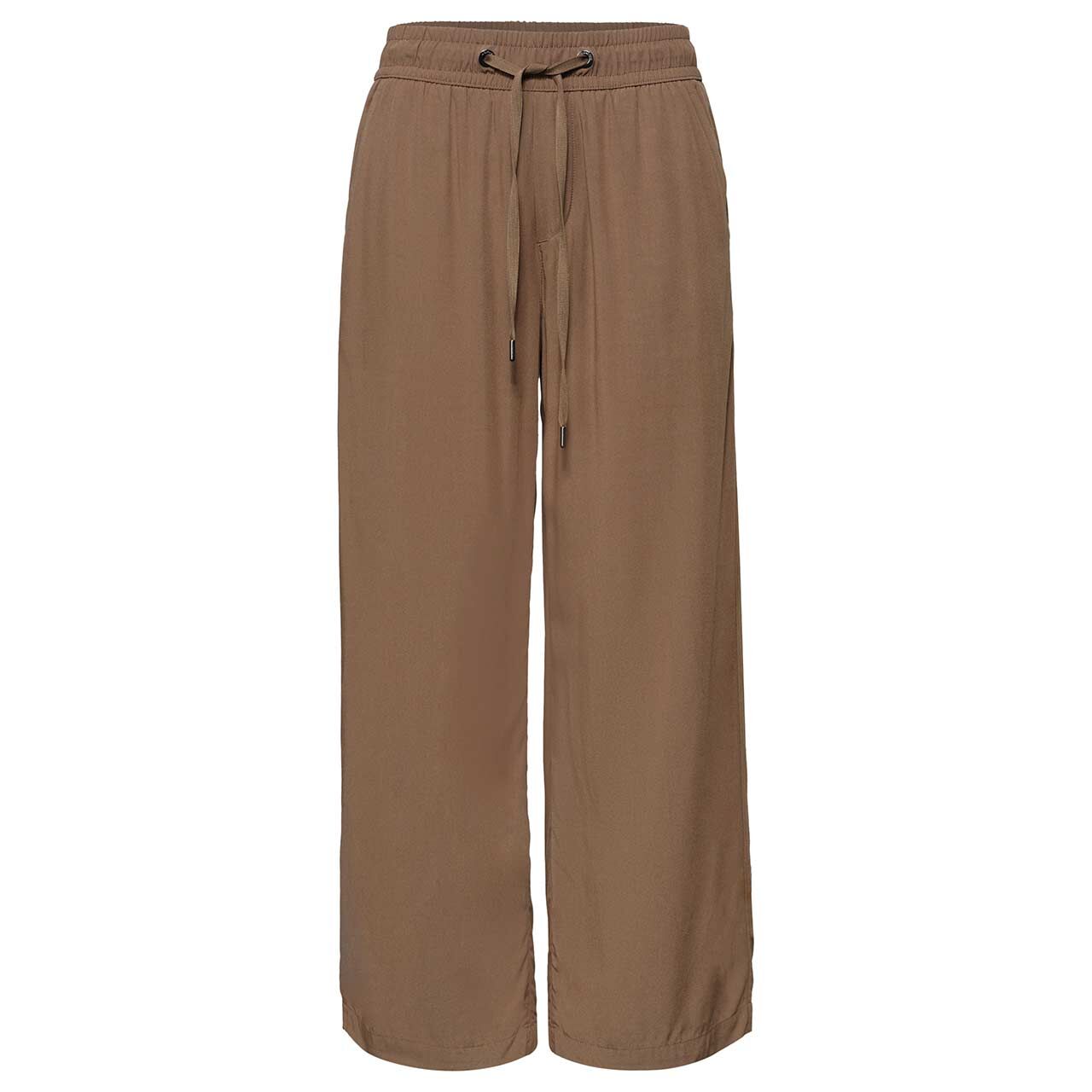 Street One Emee Wide Leg 7/8 Hose cold brew brown
