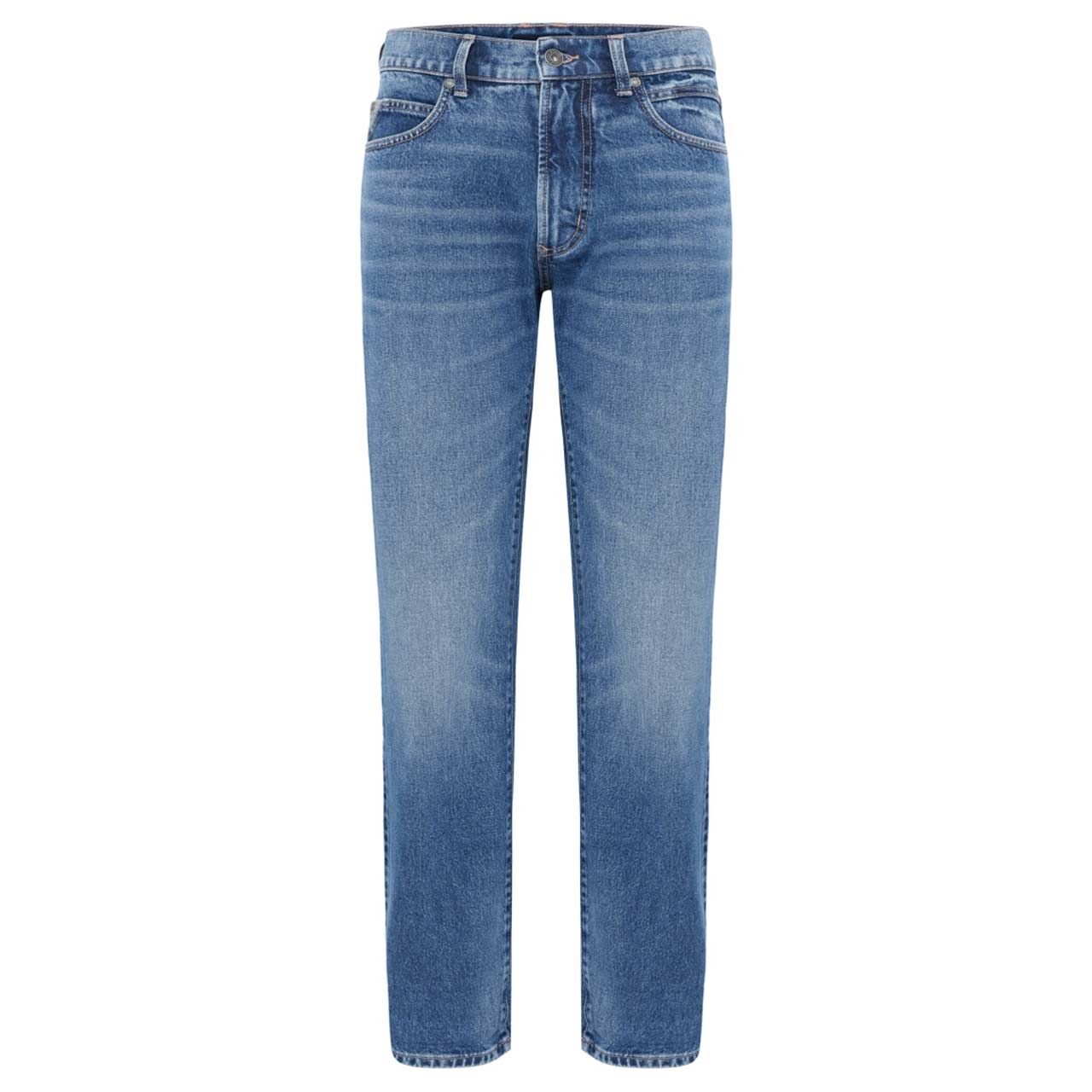 Herren Jeans Leroy in Blau verwaschen von Pioneer, Vorderansicht