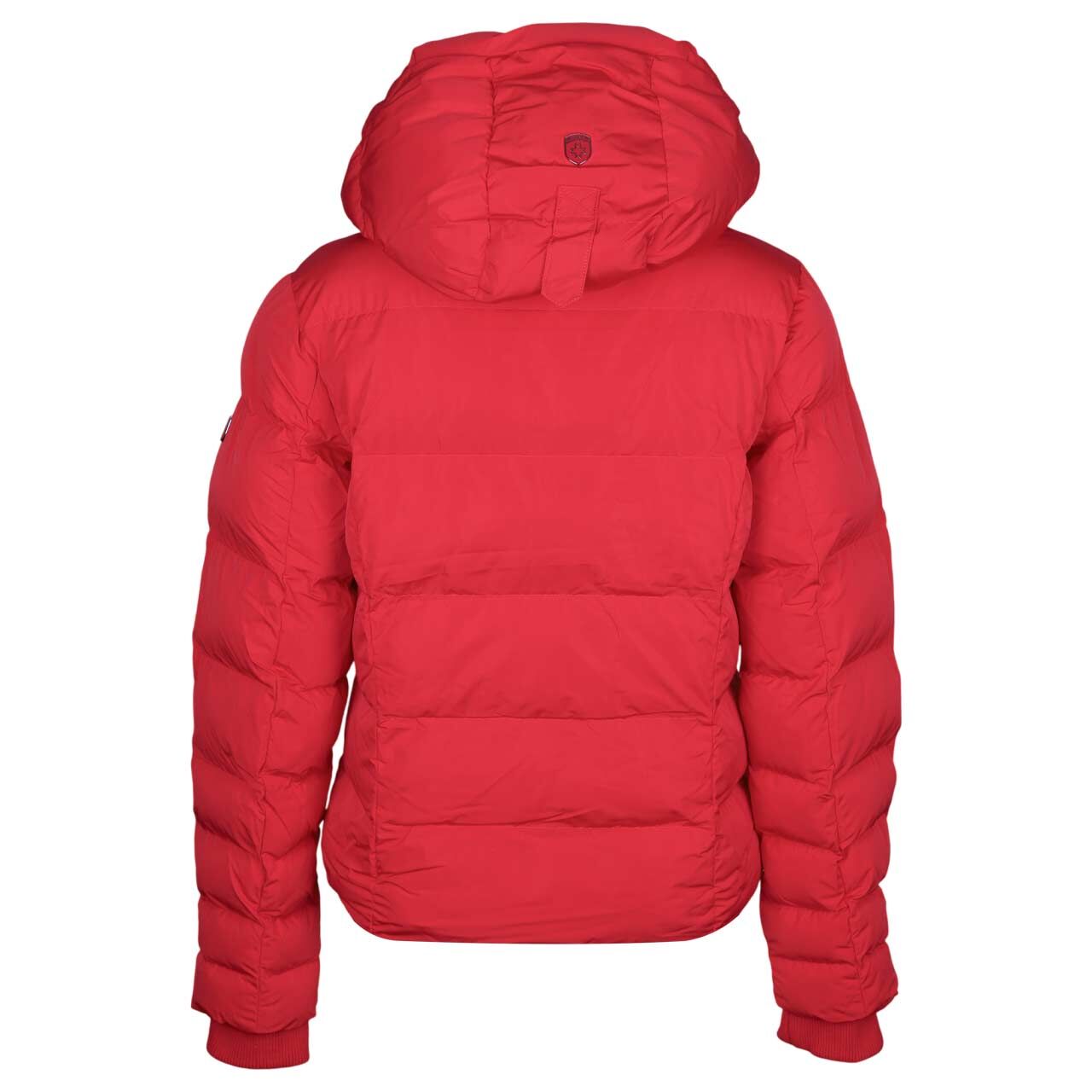 Damen Jacke Cordoba Short von Wellensteyn in Rot, Rückansicht