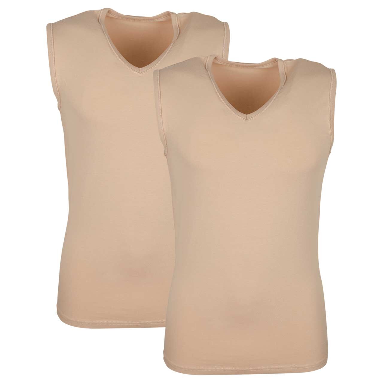 Casa Moda Herren Tank Tops Venti skin beige
