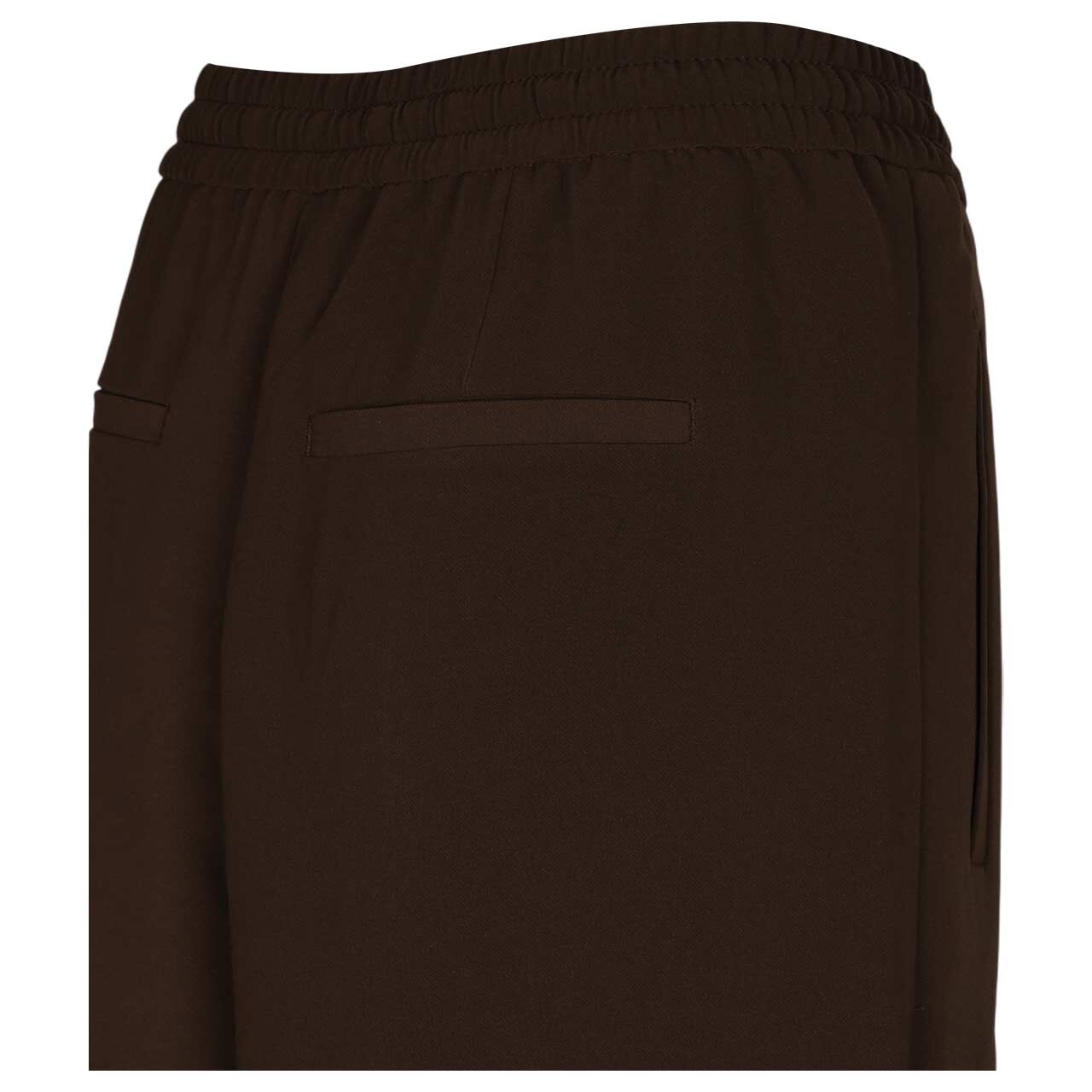 Damen Wideleg Hose von s.Oliver in Dunkelbraun, Detailansicht hinten