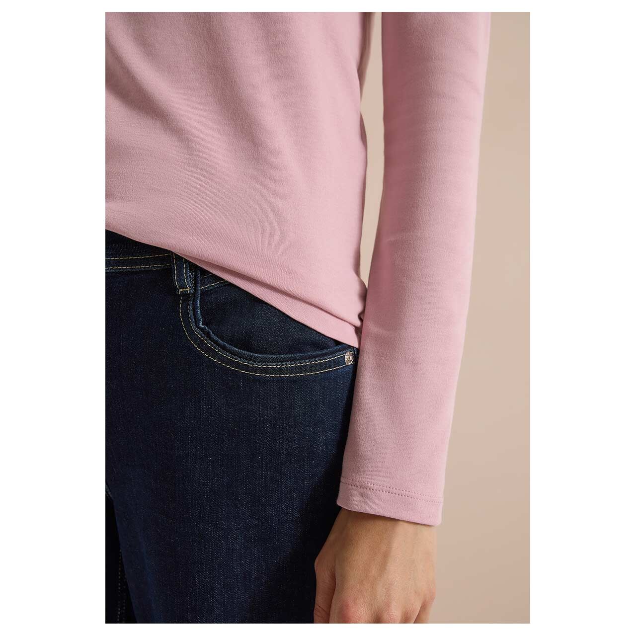 Cecil Damen Langarm Shirt Pia velvet rose