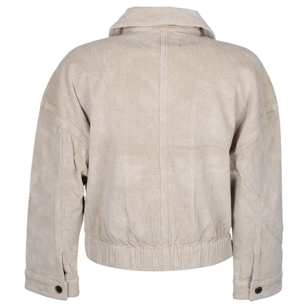 Damen Cord Jacke von Senoritas ICON in Hellbeige, Rückansicht