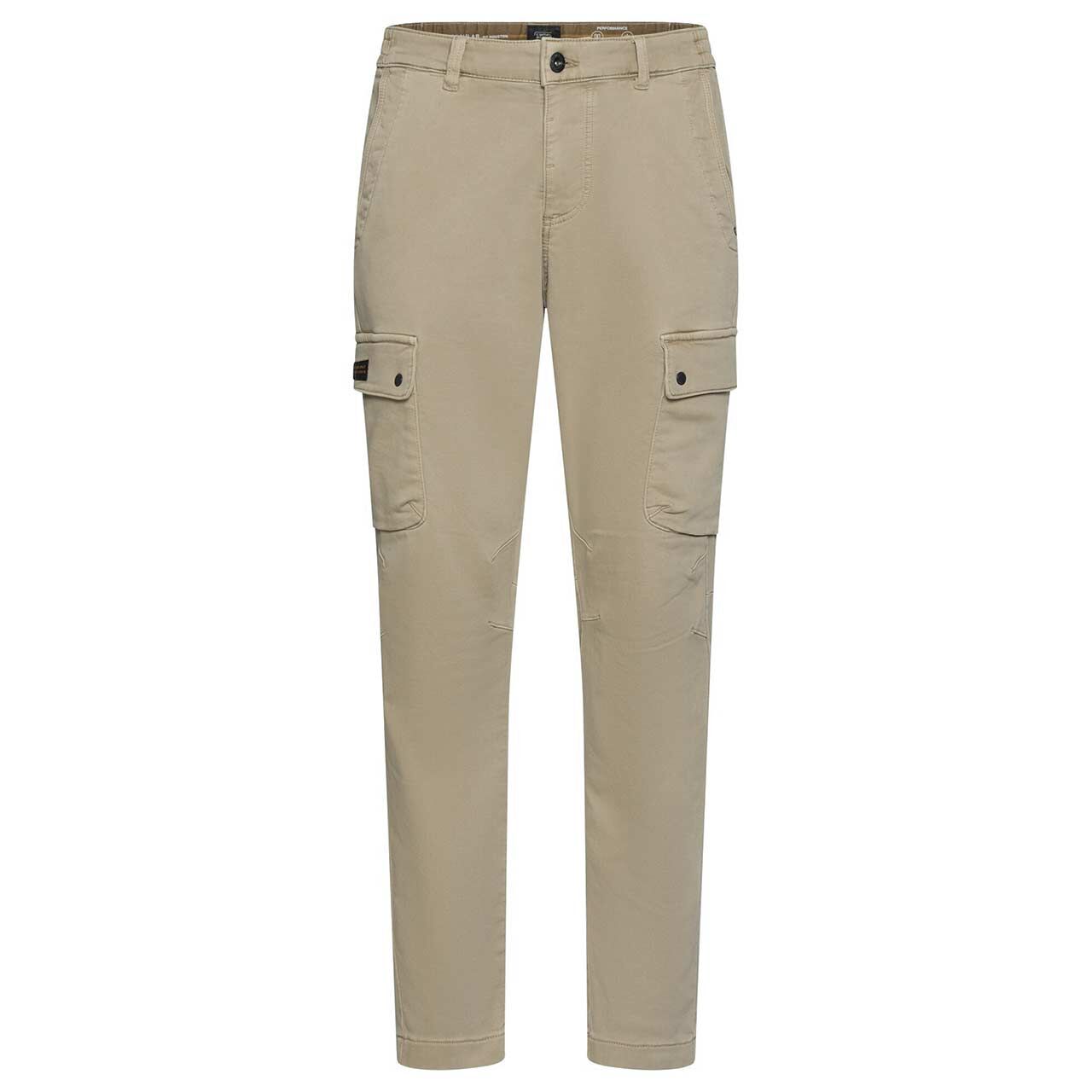 Herren Baumwollhose Houston von Camel active in Beige, Vorderansicht