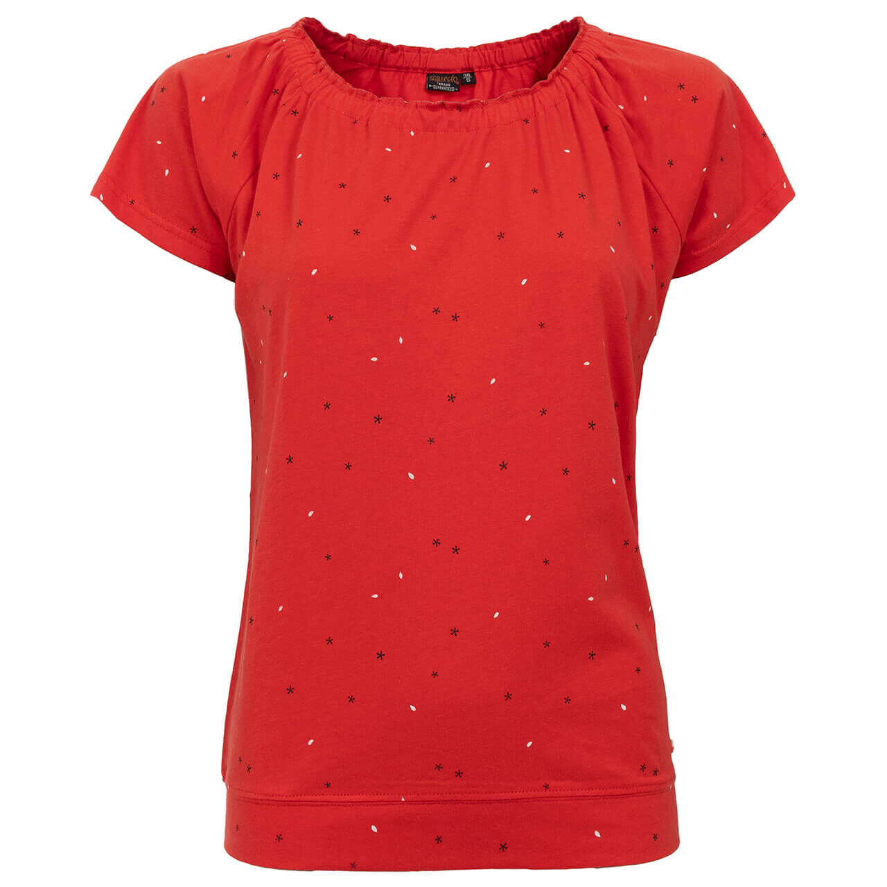 Soquesto T-Shirt für Damen in Rot mit Print, FarbNr.: 1285