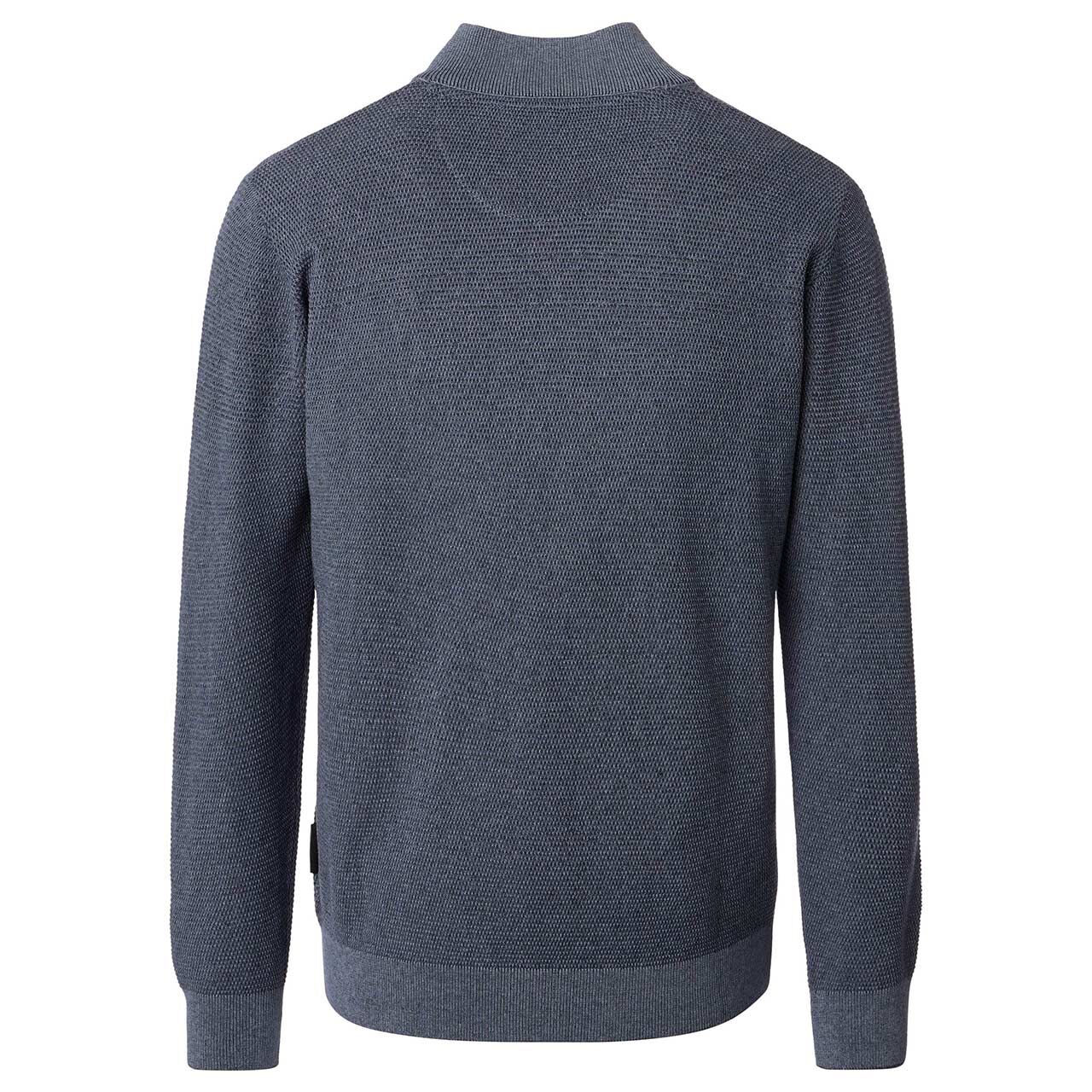 Herren Pullover von Casa Moda in Grau-Blau, Rückansicht