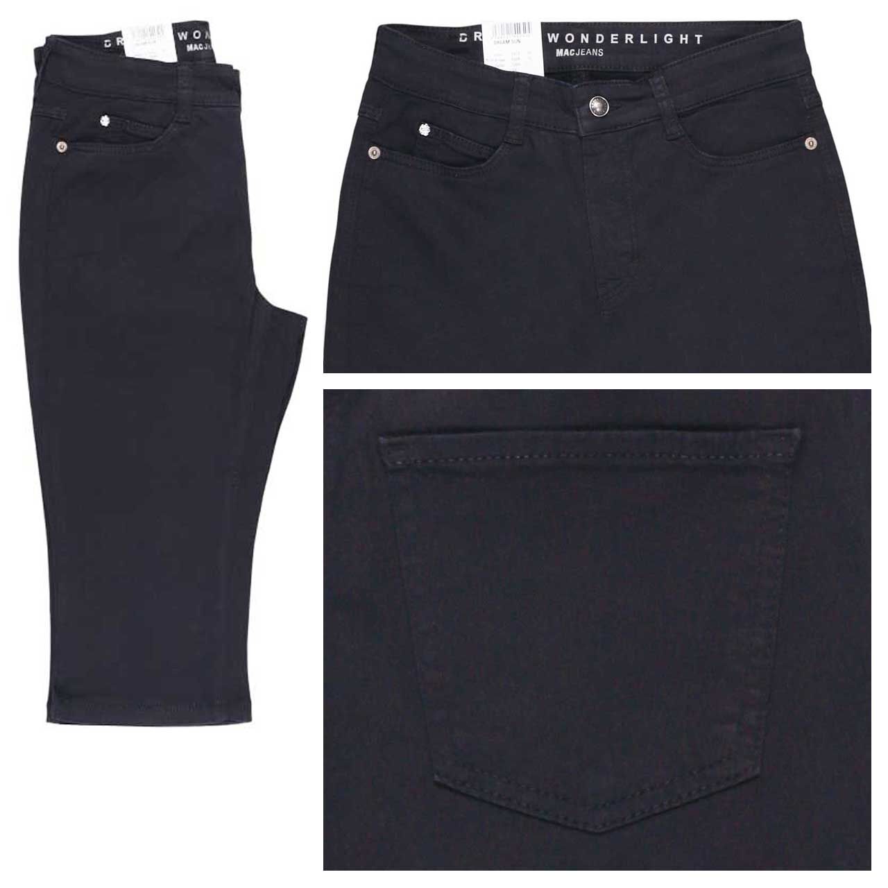 MAC Dream Sun 3/4 Baumwollhose dark blue wonderlight