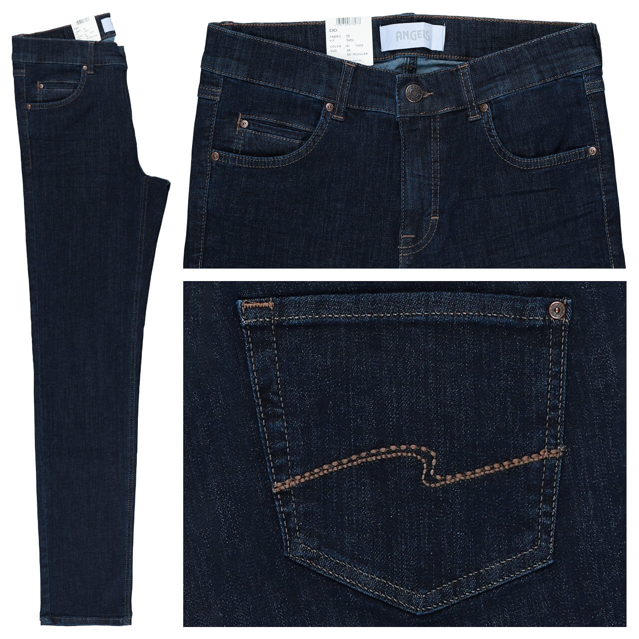 Angels Cici Jeans dark buffy