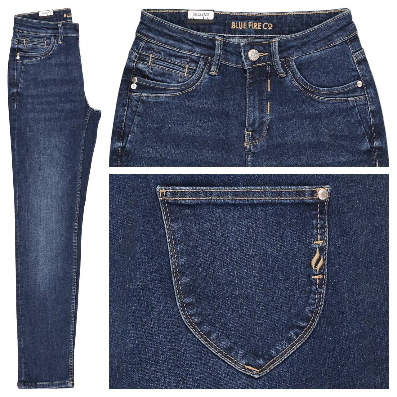 Blue Fire Nancy Jeans atlantic blue
